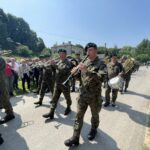 11.07.2021. Wola Grójecka k/Ćmielowa. Uroczystości upamiętniające rozbicie oddziału AK / Emilia Sitarska / Radio Kielce