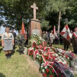 11.07.2021. Wola Grójecka k/Ćmielowa. Uroczystości upamiętniające rozbicie oddziału AK / Emilia Sitarska / Radio Kielce