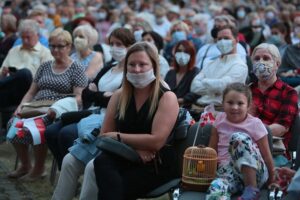 16.08.2020. Kielce. Koncert "Polska dziękuje. W świętokrzyskim pieśń się niesie" / Wiktor Taszłow / Radio Kielce