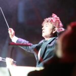 16.08.2020. Kielce. Koncert "Polska dziękuje. W świętokrzyskim pieśń się niesie". Na zdjęciu: Piotr Rubik / Wiktor Taszłow / Radio Kielce