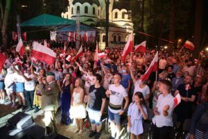 16.08.2020. Kielce. Koncert "Polska dziękuje. W świętokrzyskim pieśń się niesie" / Wiktor Taszłow / Radio Kielce