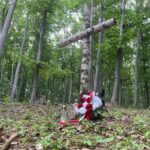 21.07.2021. Zgórsko. Miejsce powstania pomnika, upamiętniającego ofiary zbrodni komunistów / Dionizy Krawczyński / Radio Kielce