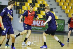 02.08.2021 Kielce. Trening piłkarzy ręcznych Vive Łomża Kielce / Jarosław Kubalski / Radio Kielce