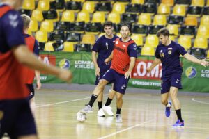 02.08.2021 Kielce. Trening piłkarzy ręcznych Vive Łomża Kielce / Jarosław Kubalski / Radio Kielce