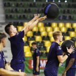 02.08.2021 Kielce. Trening piłkarzy ręcznych Vive Łomża Kielce / Jarosław Kubalski / Radio Kielce