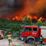 Grecja. Polscy strażacy walczą z pożarami / Zespół prasowy KG PSP