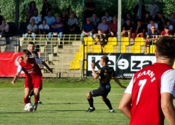 07.08.2021. Połaniec. Mecz Czarni Połaniec - ŁKS Probudex Łagów / Maciej Makuła / Radio Kielce