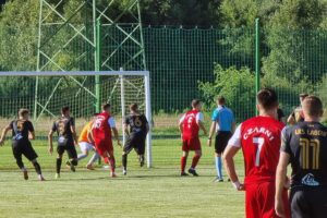 07.08.2021. Połaniec. Mecz Czarni Połaniec - ŁKS Probudex Łagów / Maciej Makuła / Radio Kielce