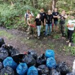 21.08.2021. Hucisko koło Stąporkowa. Nielegalne wysypisko śmieci / Stowarzyszenie Historyczno-Eksploracyjne „Kohorta”