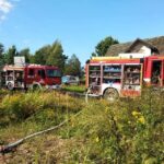 16.08.2021 Bartków w gminie Zagnańsk. Pożar budynku mieszkalnego / OSP Zabłocie