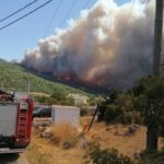 Grecja. Polscy strażacy walczą z pożarami / Zespół prasowy KG PSP