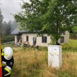 16.08.2021 Bartków w gminie Zagnańsk. Pożar budynku mieszkalnego / OSP Zabłocie