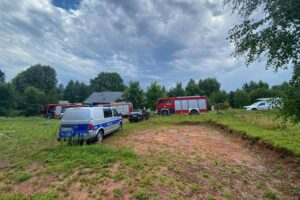 16.08.2021 Bartków w gminie Zagnańsk. Pożar budynku mieszkalnego / OSP Zabłocie