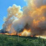 Grecja. Polscy strażacy walczą z pożarami / Zespół prasowy KG PSP