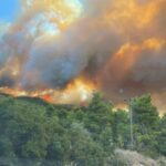 Grecja. Polscy strażacy walczą z pożarami / Zespół prasowy KG PSP