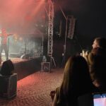 19.08.2021. Sandomierz. Dziedziniec Zamku Królewskiego. Koncert Kamila Bednarka / Grażyna Szlęzak-Wójcik / Radio Kielce