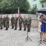 08.08.2021. Garbów. Odsłonięcie popiersia generała Józefa Dowbora-Muśnickiego / Grażyna Szlęzak-Wójcik / Radio Kielce