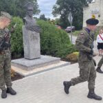 08.08.2021. Garbów. Odsłonięcie popiersia generała Józefa Dowbora-Muśnickiego / Grażyna Szlęzak-Wójcik / Radio Kielce