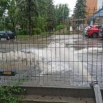 31.08.2021. Skutki miejscowych nawałnic. Okolice Imielna / OSP KSRG Imielno