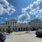 29.07.2021. Skarżysko-Kamienna. Dworzec PKP - ostatnie dni remontu. / Paulina Michta / Radio Kielce