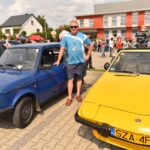 22.08.2021. Włoszczowa. XIV Świętokrzyski Zlot Motocykli SHL i Pojazdów Zabytkowych. Na zdjęciu Adam Żarnowiecki / Magdalena Galas-Klusek / Radio Kielce