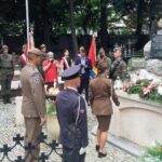 01.08.2021. Sandomierz. Uroczystości upamiętniające powstańców warszawskich i 77. rocznicę bitwy pod Pielaszowem / Grażyna Szlęzak-Wójcik / Radio Kielce