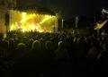 19.08.2021. Sandomierz. Dziedziniec Zamku Królewskiego. Koncert Kamila Bednarka / Grażyna Szlęzak-Wójcik / Radio Kielce