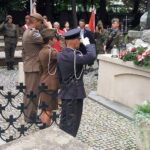 01.08.2021. Sandomierz. Uroczystości upamiętniające powstańców warszawskich i 77. rocznicę bitwy pod Pielaszowem / Grażyna Szlęzak-Wójcik / Radio Kielce