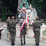 01.08.2021. Sandomierz. Uroczystości upamiętniające powstańców warszawskich i 77. rocznicę bitwy pod Pielaszowem / Grażyna Szlęzak-Wójcik / Radio Kielce