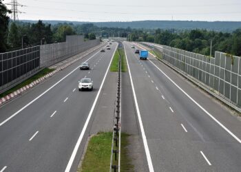 26.07.2021. Skarżysko-Kamienna. Droga S7 w Skarżysku-Kamiennej / Anita Banaś / Radio Kielce