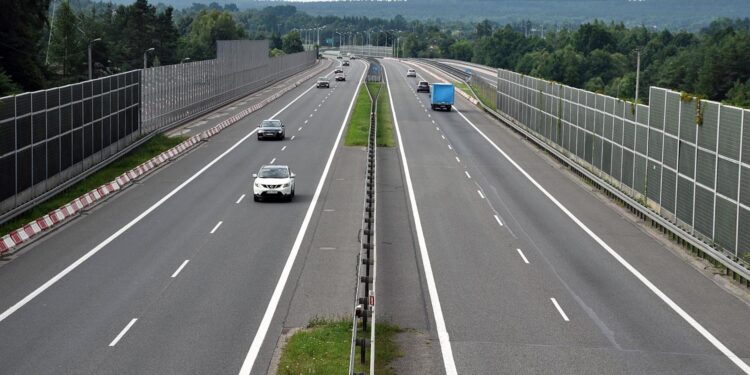 26.07.2021. Skarżysko-Kamienna. Droga S7 w Skarżysku-Kamiennej / Anita Banaś / Radio Kielce