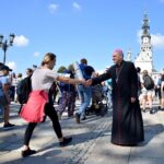 12.08.2021. Częstochowa. 38. Piesza Pielgrzymka Diecezji Sandomierskiej na Jasną Górę