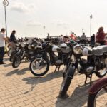 22.08.2021. Włoszczowa. XIV Świętokrzyski Zlot Motocykli SHL i Pojazdów Zabytkowych / Magdalena Galas-Klusek / Radio Kielce