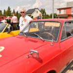 22.08.2021. Włoszczowa. XIV Świętokrzyski Zlot Motocykli SHL i Pojazdów Zabytkowych / Magdalena Galas-Klusek / Radio Kielce