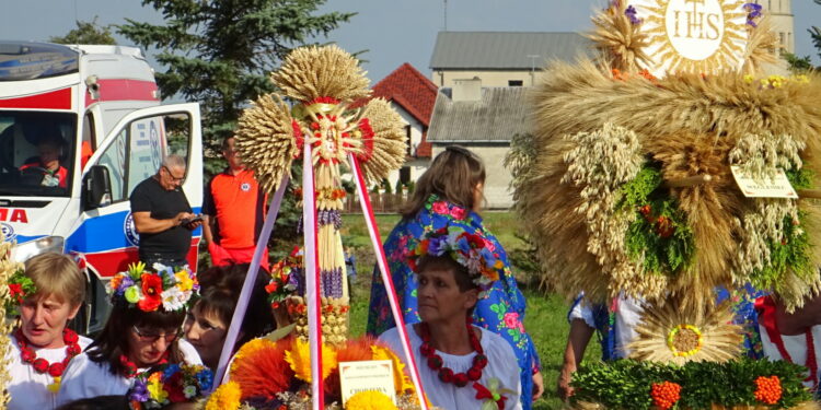 08.09.2019. Łysaków. Dożynki Gminy Jędrzejów / Ewa Pociejowska-Gawęda / Radio Kielce