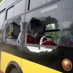 04.08.2021. Kielce. Wypadek na ulicy Batalionów Chłopskich / Piotr Kwaśniewski / Radio Kielce