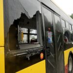 04.08.2021. Kielce. Wypadek na ulicy Batalionów Chłopskich / Piotr Kwaśniewski / Radio Kielce