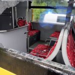 04.08.2021. Kielce. Wypadek na ulicy Batalionów Chłopskich / Piotr Kwaśniewski / Radio Kielce