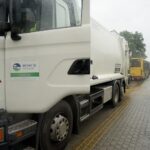 04.08.2021. Kielce. Wypadek na ulicy Batalionów Chłopskich / Piotr Kwaśniewski / Radio Kielce