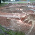 06.08.2021. Kielce. Budowa Mars Yardu / Sebastian Kalwat / Radio Kielce