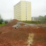 06.08.2021. Kielce. Budowa Mars Yardu / Sebastian Kalwat / Radio Kielce