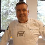 17.08.2021. Kielce. Letnia Kuchnia Radia Kielce. Słodki wtorek. Na zdjęciu: Michał Markowicz / Anna Kwapisz / Radio Kielce