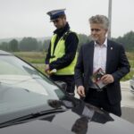 27.08.2021. Kielce. Akcja „Trzeźwy Poranek”. Na zdjęciu (po prawej): Krzysztof Słoń - senator PiS / Piotr Kwaśniewski / Radio Kielce