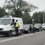 27.08.2021. Kielce. Akcja „Trzeźwy Poranek” / Piotr Kwaśniewski / Radio Kielce