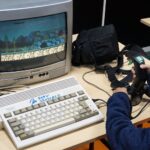 05.08.2021. Kielce. Muzeum Zabawek i Zabawy. Oldskulowe gry wideo / Anita Banaś / Radio Kielce