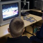 05.08.2021. Kielce. Muzeum Zabawek i Zabawy. Oldskulowe gry wideo / Anita Banaś / Radio Kielce