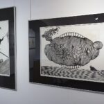 05.08.2021. Kielce. Biuro Wystaw Artystycznych. Dzieła polskich twórców współczesnych z kolekcji BWA w Sandomierzu / Anita Banaś / Radio Kielce