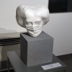 05.08.2021. Kielce. Biuro Wystaw Artystycznych. Dzieła polskich twórców współczesnych z kolekcji BWA w Sandomierzu / Anita Banaś / Radio Kielce