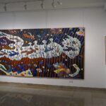 05.08.2021. Kielce. Biuro Wystaw Artystycznych. Dzieła polskich twórców współczesnych z kolekcji BWA w Sandomierzu / Anita Banaś / Radio Kielce