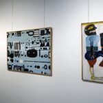 05.08.2021. Kielce. Biuro Wystaw Artystycznych. Dzieła polskich twórców współczesnych z kolekcji BWA w Sandomierzu / Anita Banaś / Radio Kielce